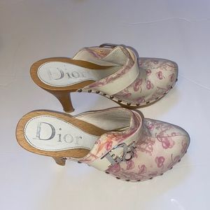 Vintage Dior Platform Clogs
